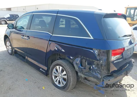 2016 Honda Odyssey Ex-L from USA, damaged, VIN 5FNRL5H69GB048855